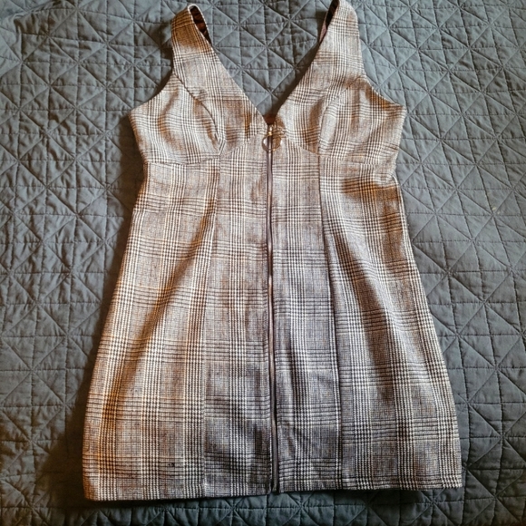 Shein mini plaid dress - Picture 1 of 3
